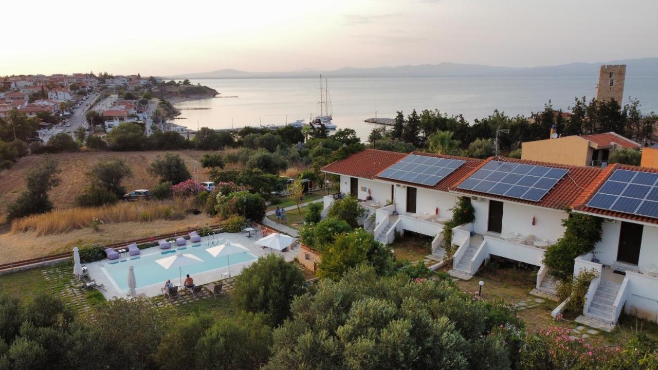 Villa Madeleine Tower View Néa Fókaia المظهر الخارجي الصورة
